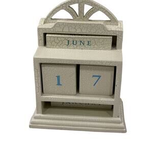 DaySpring Promise Box Ceramic Block Calendar 16643 Scripture Bible Verse